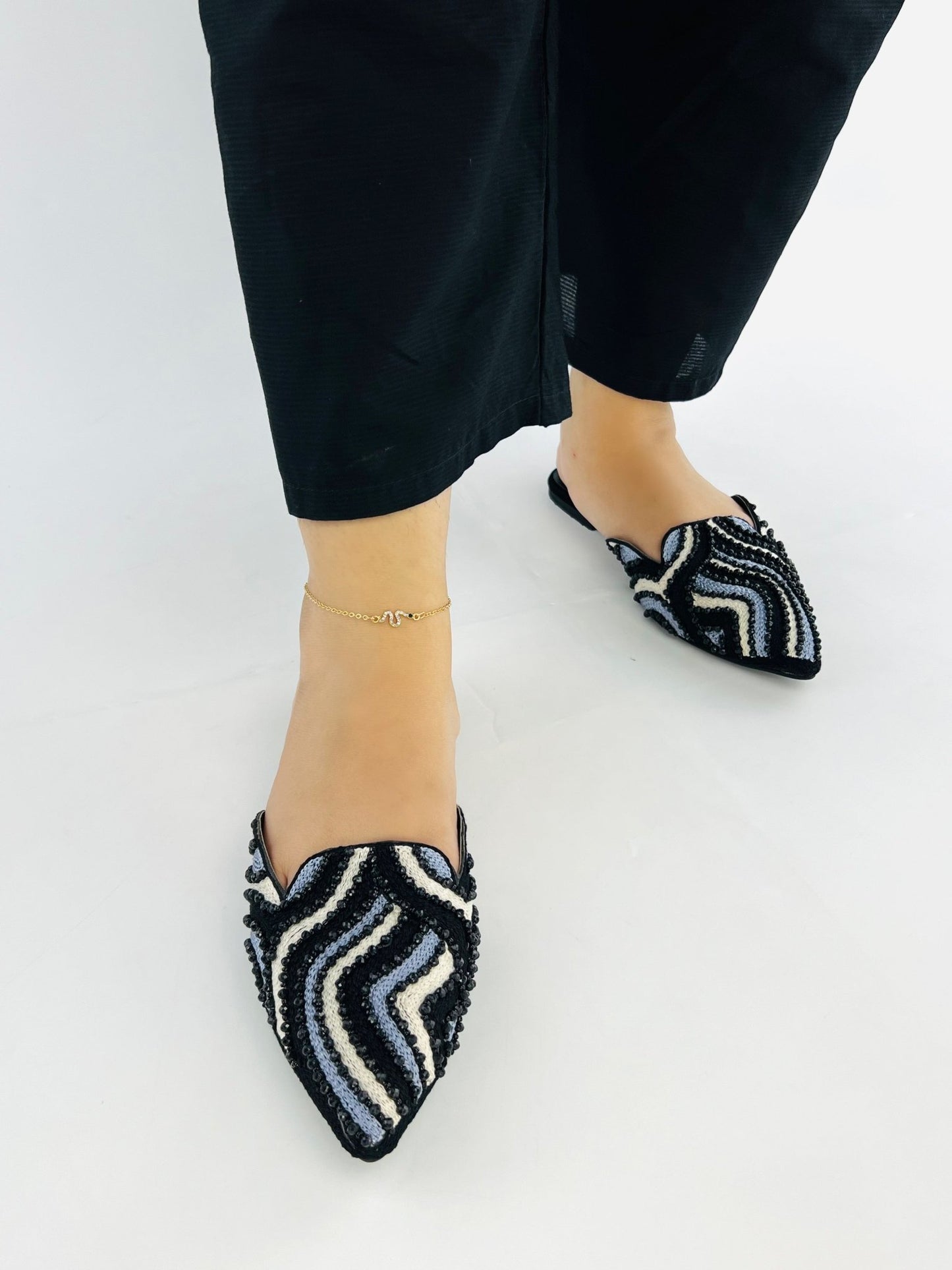 Black Mules (11040) - Spunkz