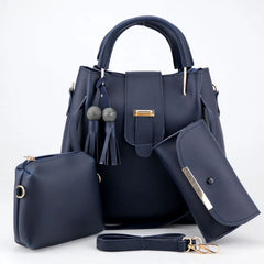 3 pcs Leather Handbag
