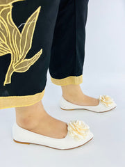 Silk Flower Pumps (11045) - Spunkz