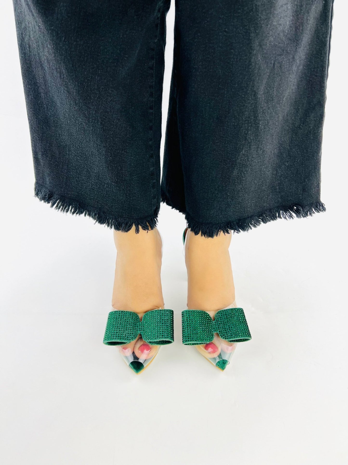 Romeo Green Cinderella Shoes (11085) - Spunkz