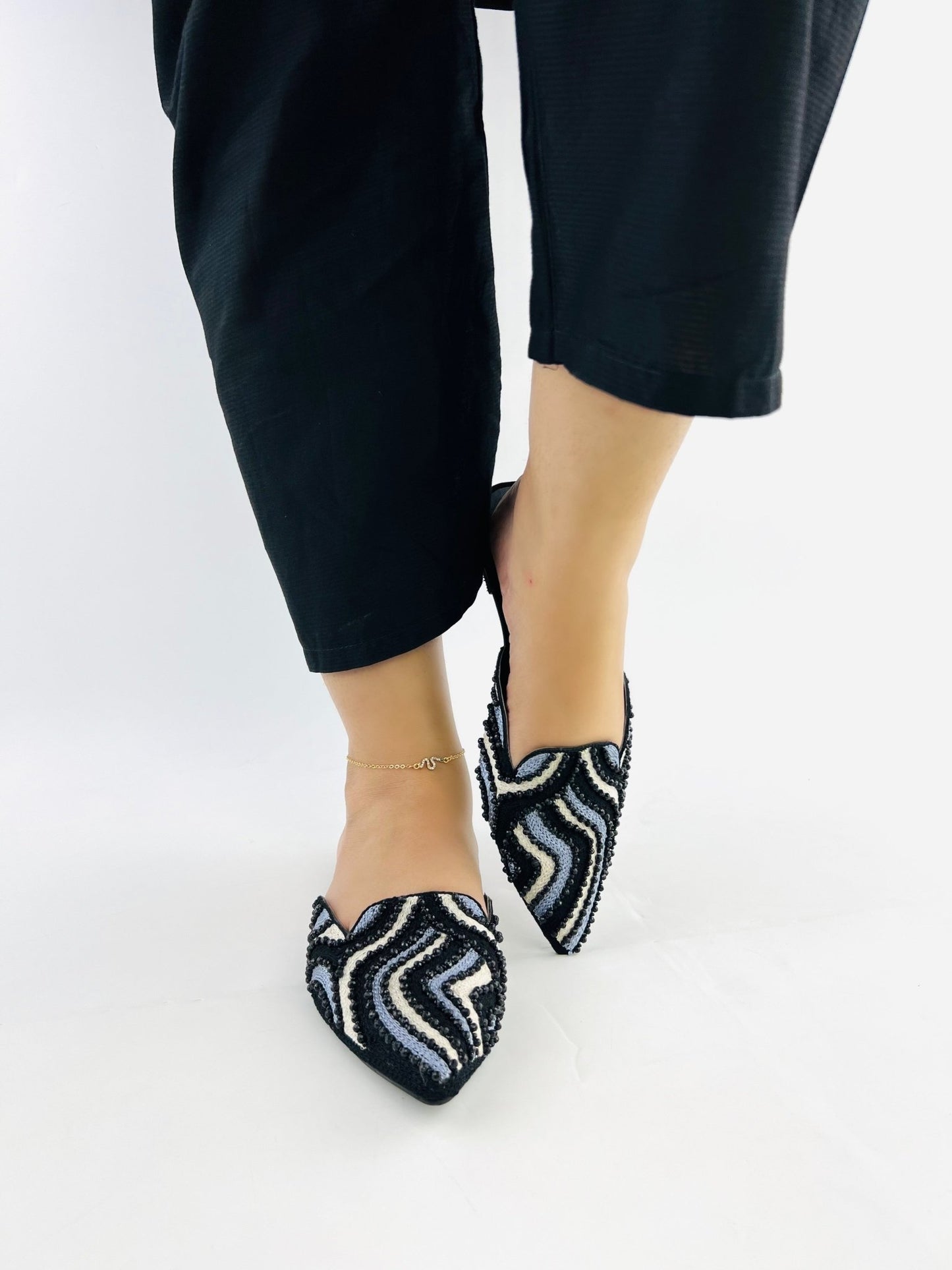 Black Mules (11040) - Spunkz