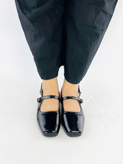 Black Patent Shoes - Spunkz