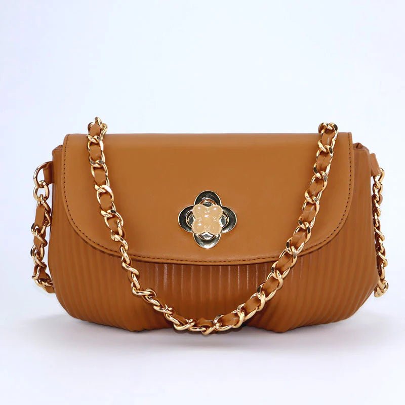 Metal Chain Shoulder Bag - Spunkz