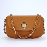 Metal Chain Shoulder Bag - Spunkz