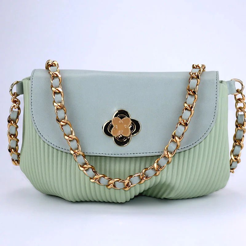 Metal Chain Shoulder Bag - Spunkz