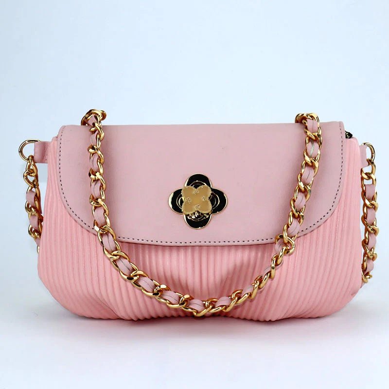 Metal Chain Shoulder Bag - Spunkz