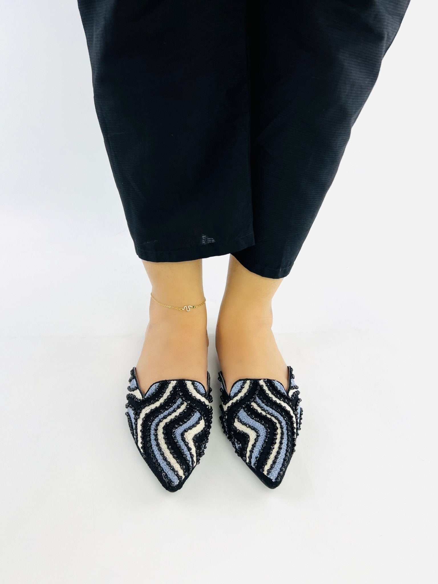 Black Mules (11040) - Spunkz