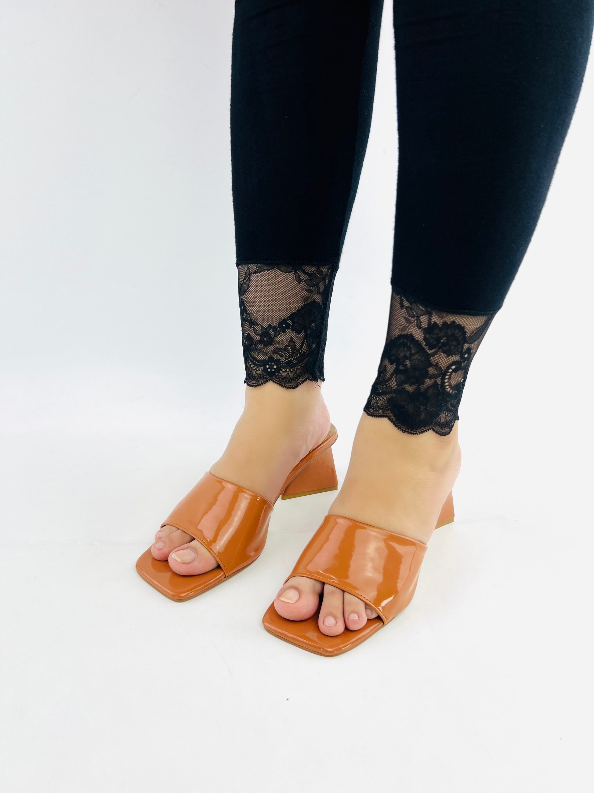 Peach Slip-On Sandals - Spunkz