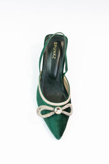Jade Bowknot Green (11011) - Spunkz