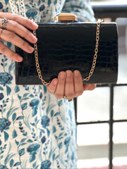 Black Clutch Purse - Spunkz