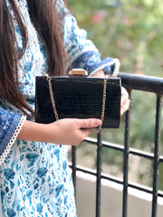 Black Clutch Purse - Spunkz