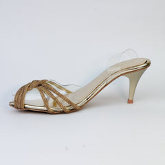 Diva Gold Cinderella Shoes - Spunkz