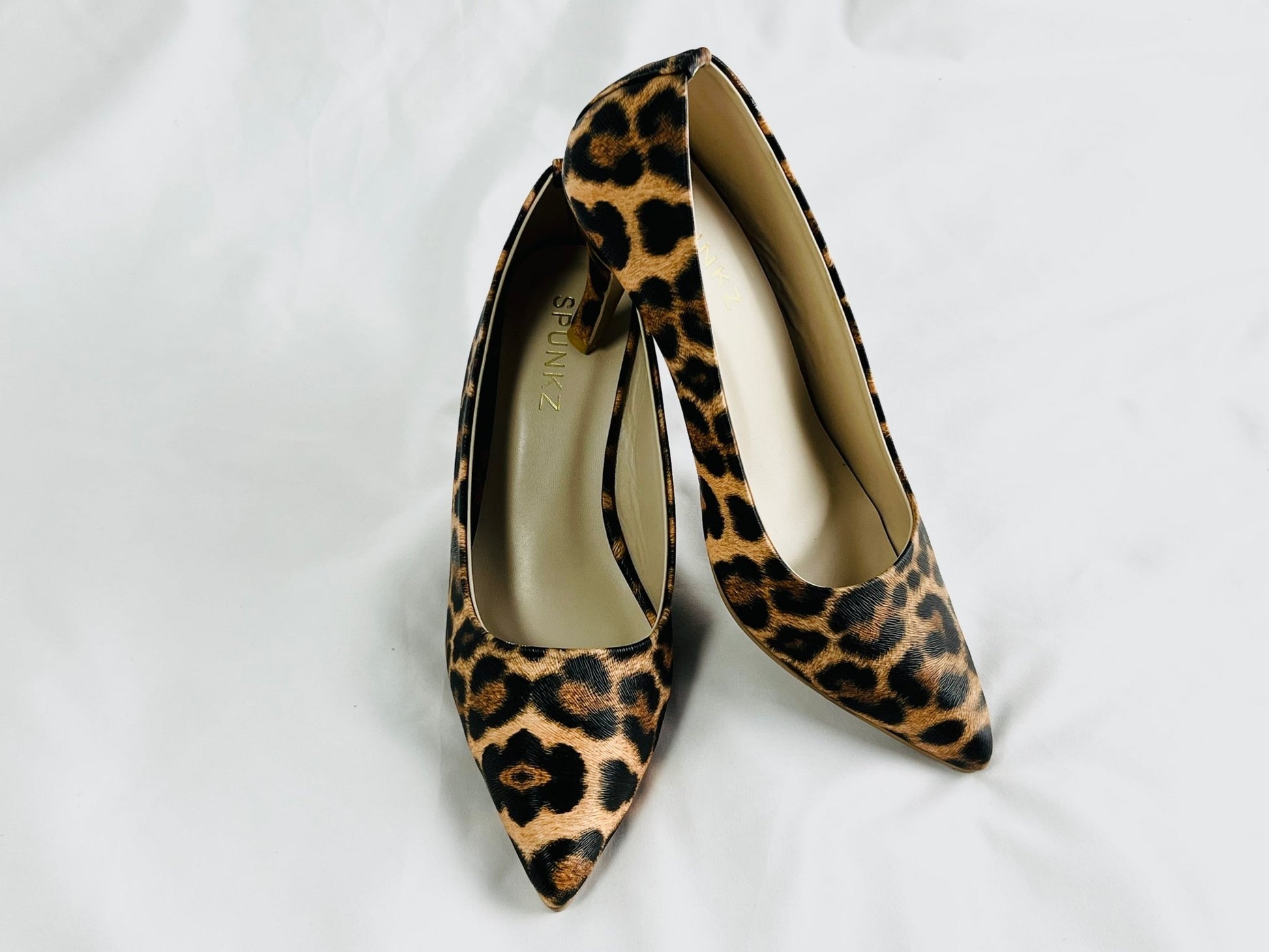 Cheetah Print Heel - Spunkz