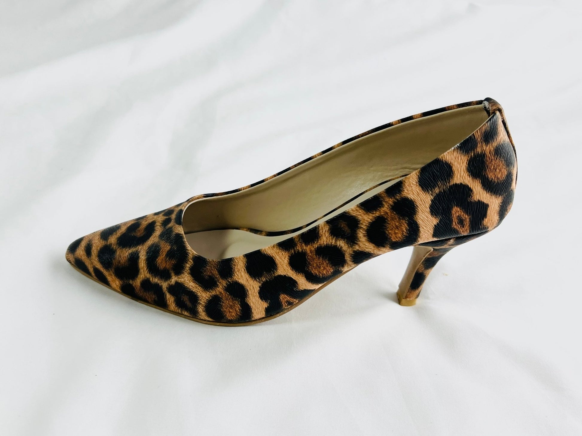 Cheetah Print Heel - Spunkz