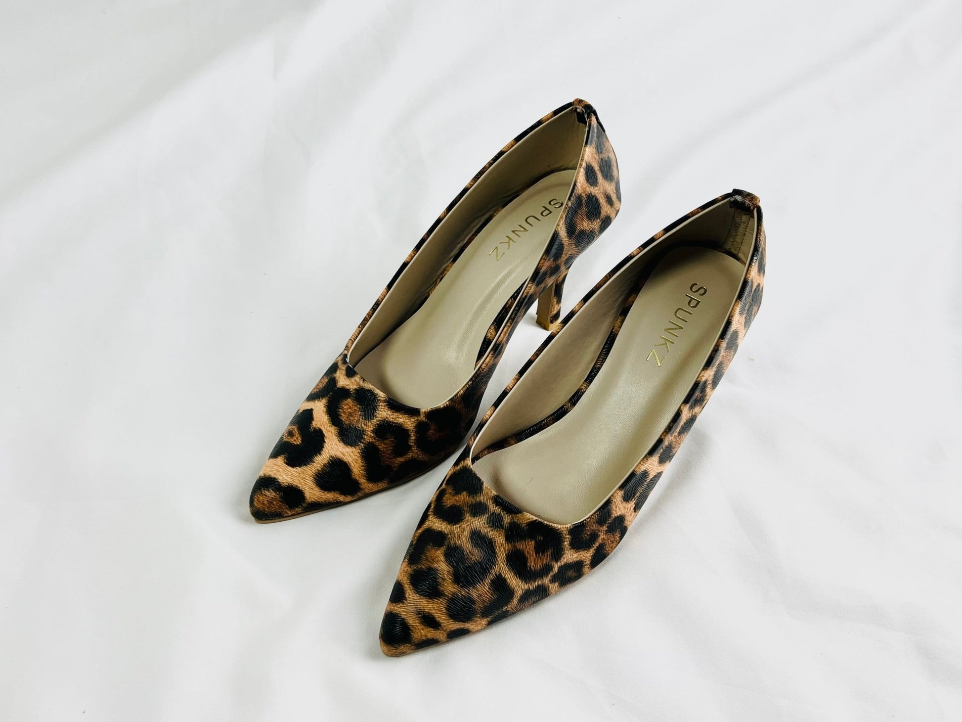 Cheetah Print Heel - Spunkz
