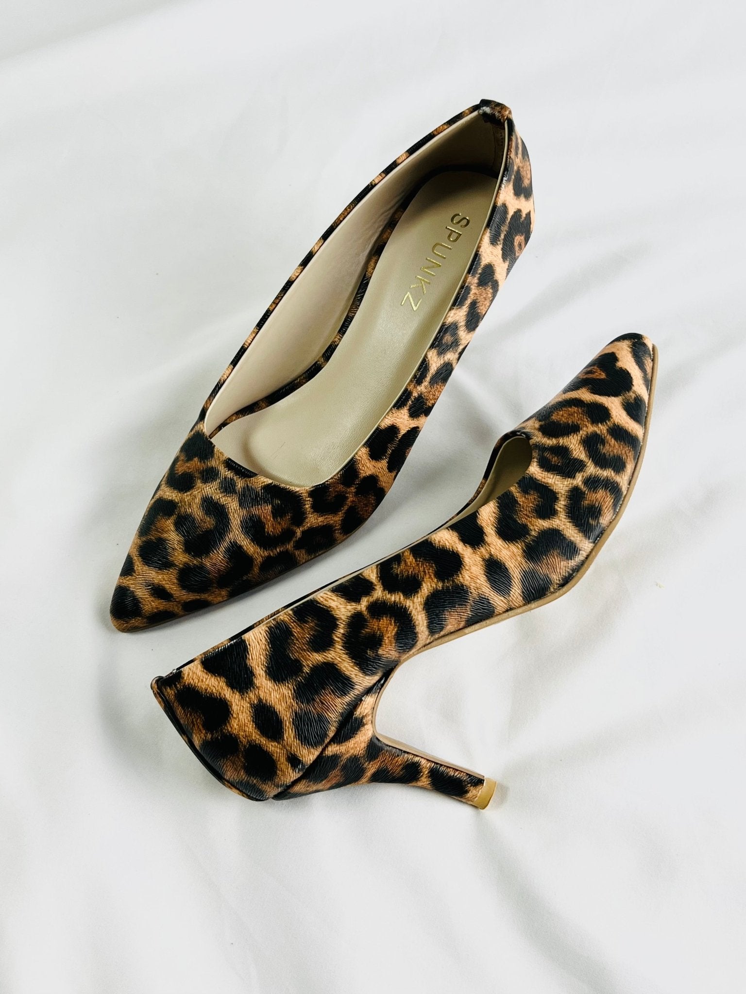 Cheetah Print Heel - Spunkz