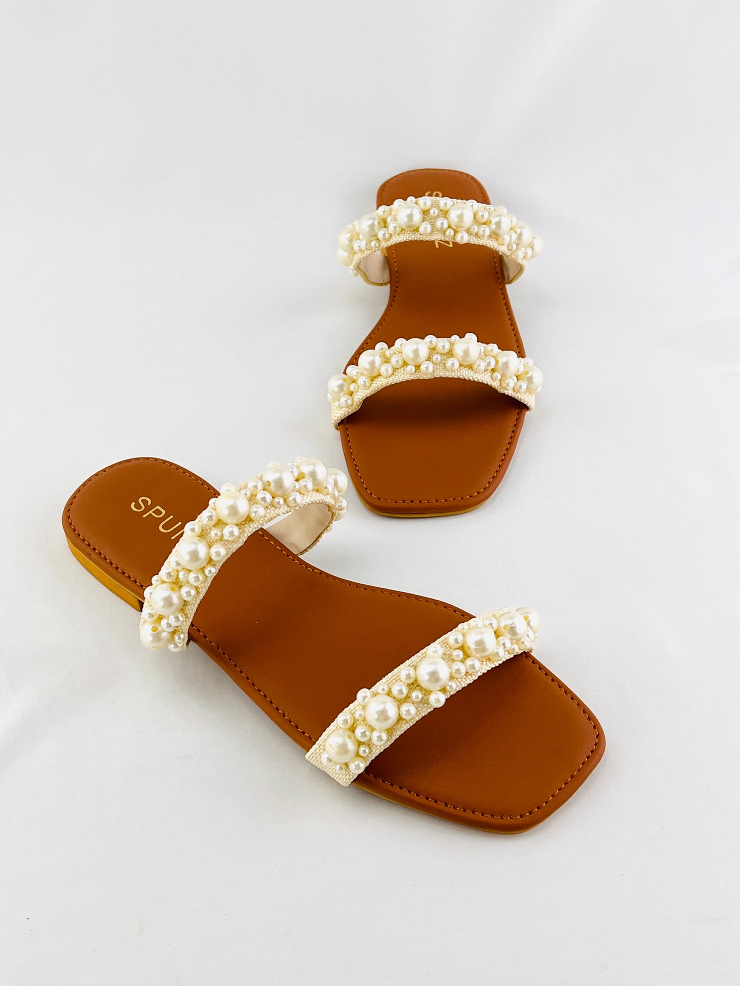 Pearl Flats Slippers