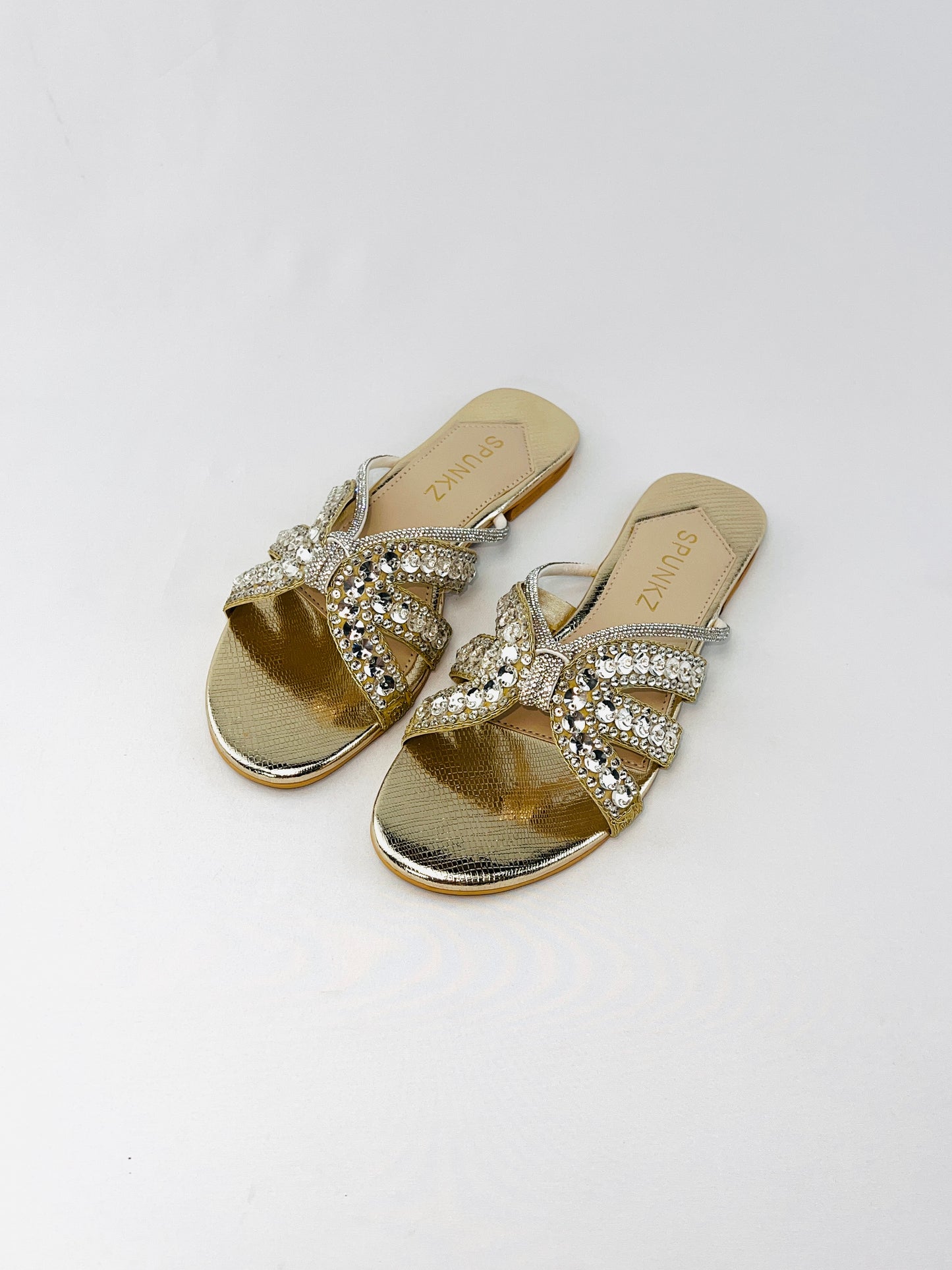 Textured Flats (Gold)