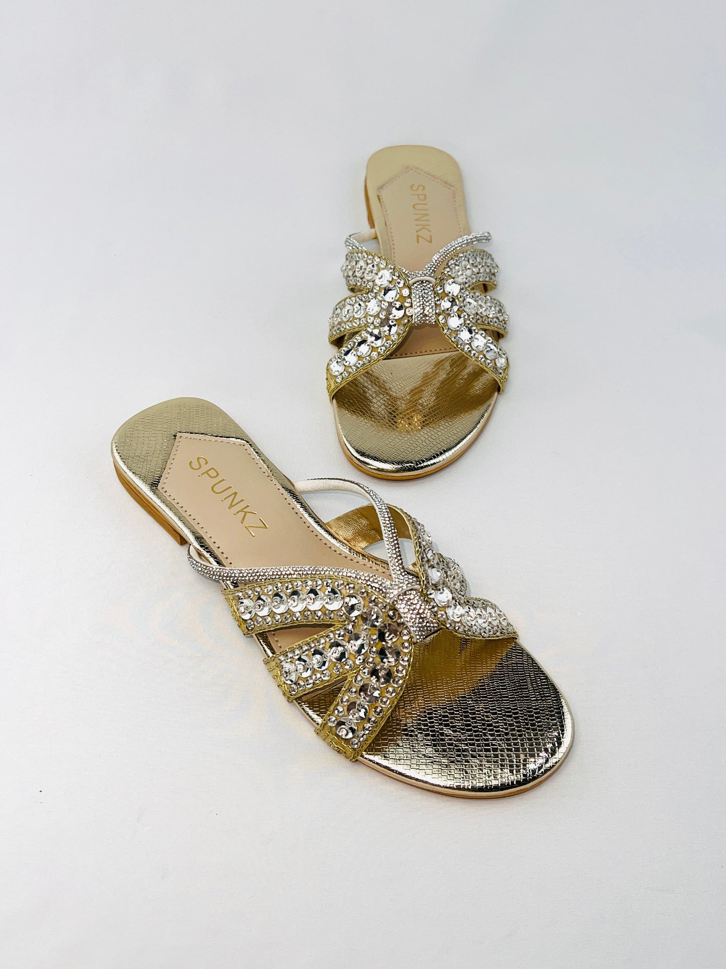 Textured Flats (Gold)