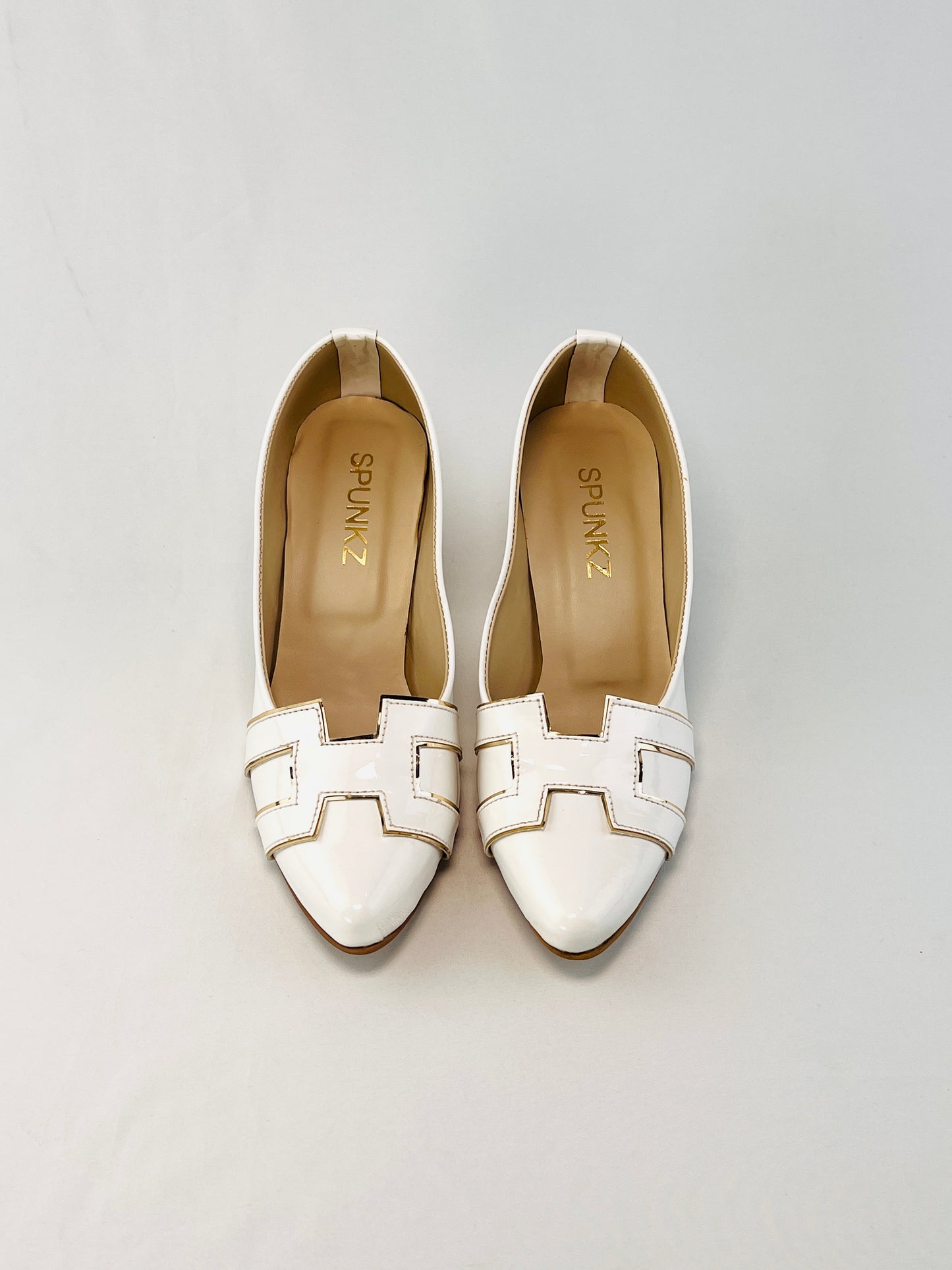 H-Style Court Shoes (White)