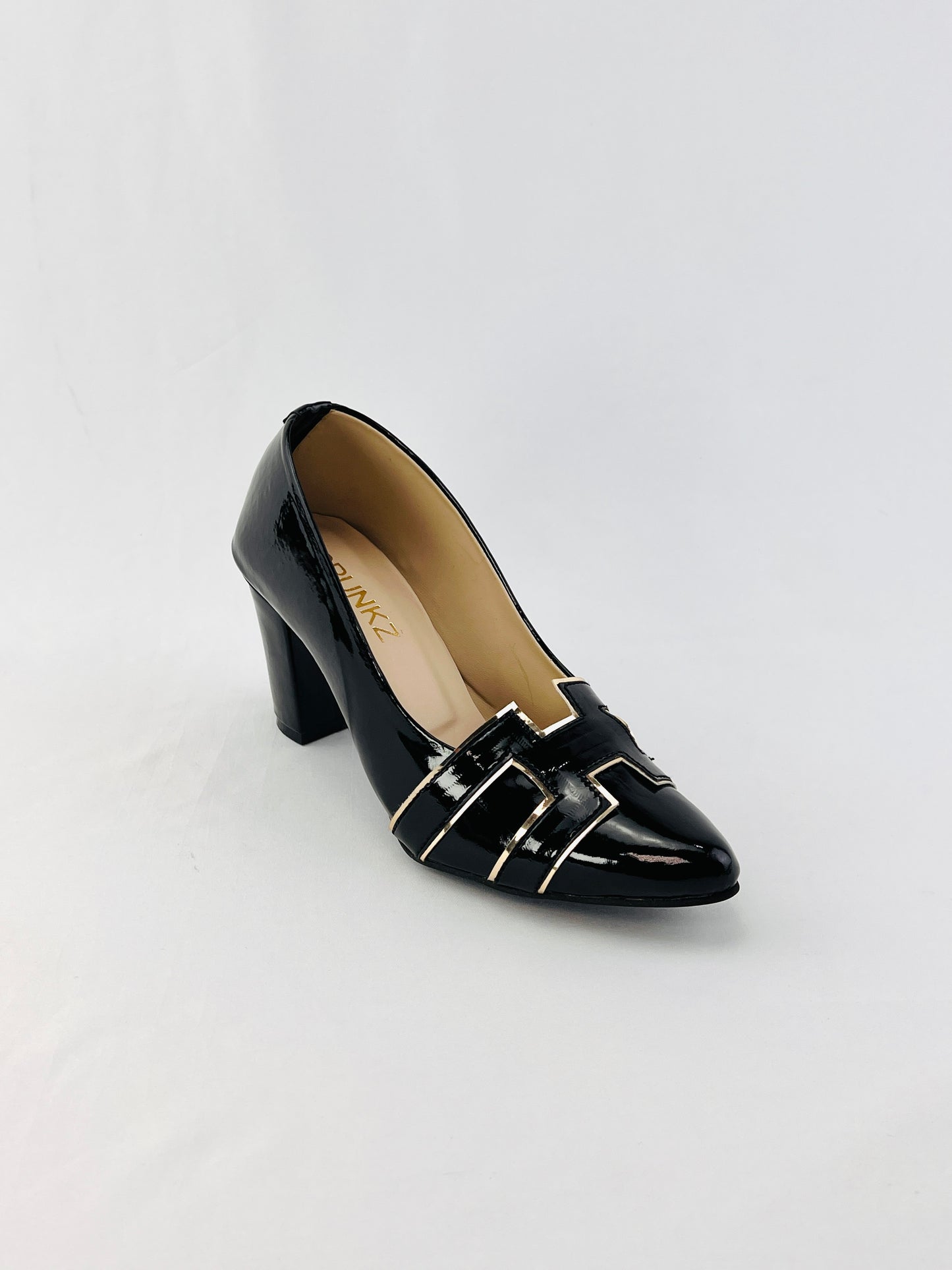 H-Style Court Shoes (Black)