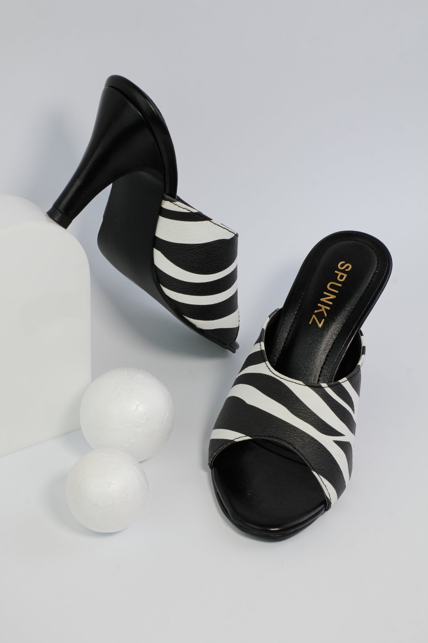 Spunkz Zebra Heel-11077 - Spunkz