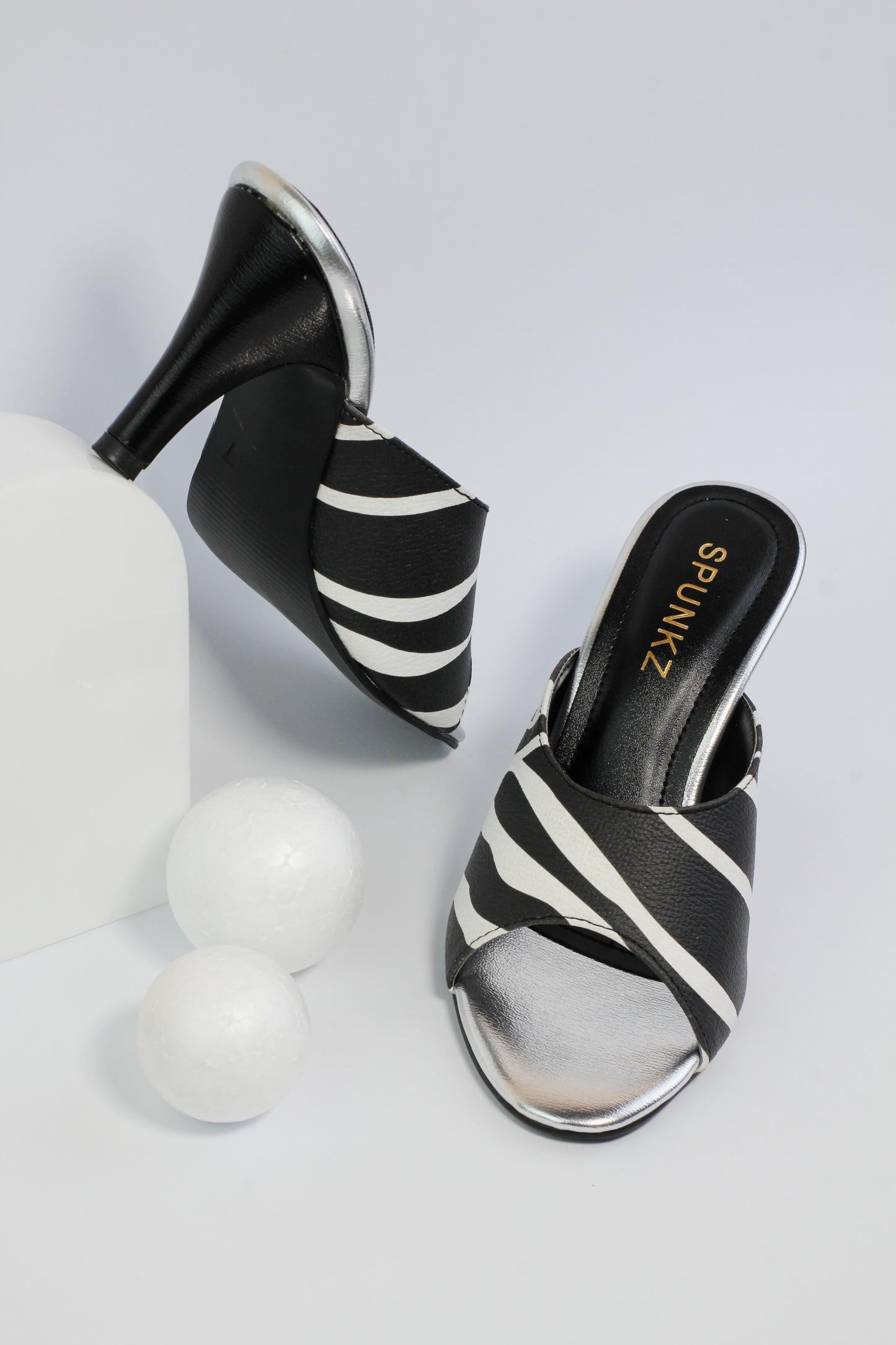 Spunkz Zebra Heel-11077 - Spunkz