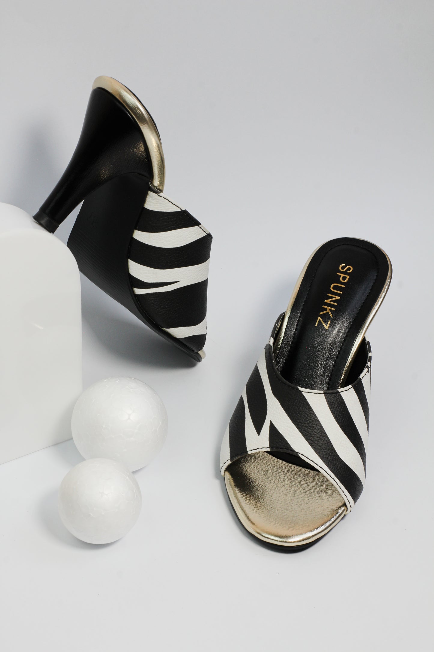 Spunkz Zebra Heel-11077 - Spunkz