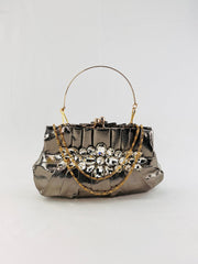 Rhinestone Clutch Bag - Spunkz
