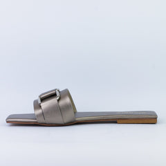 Chain - Link Grey Slippers - Spunkz