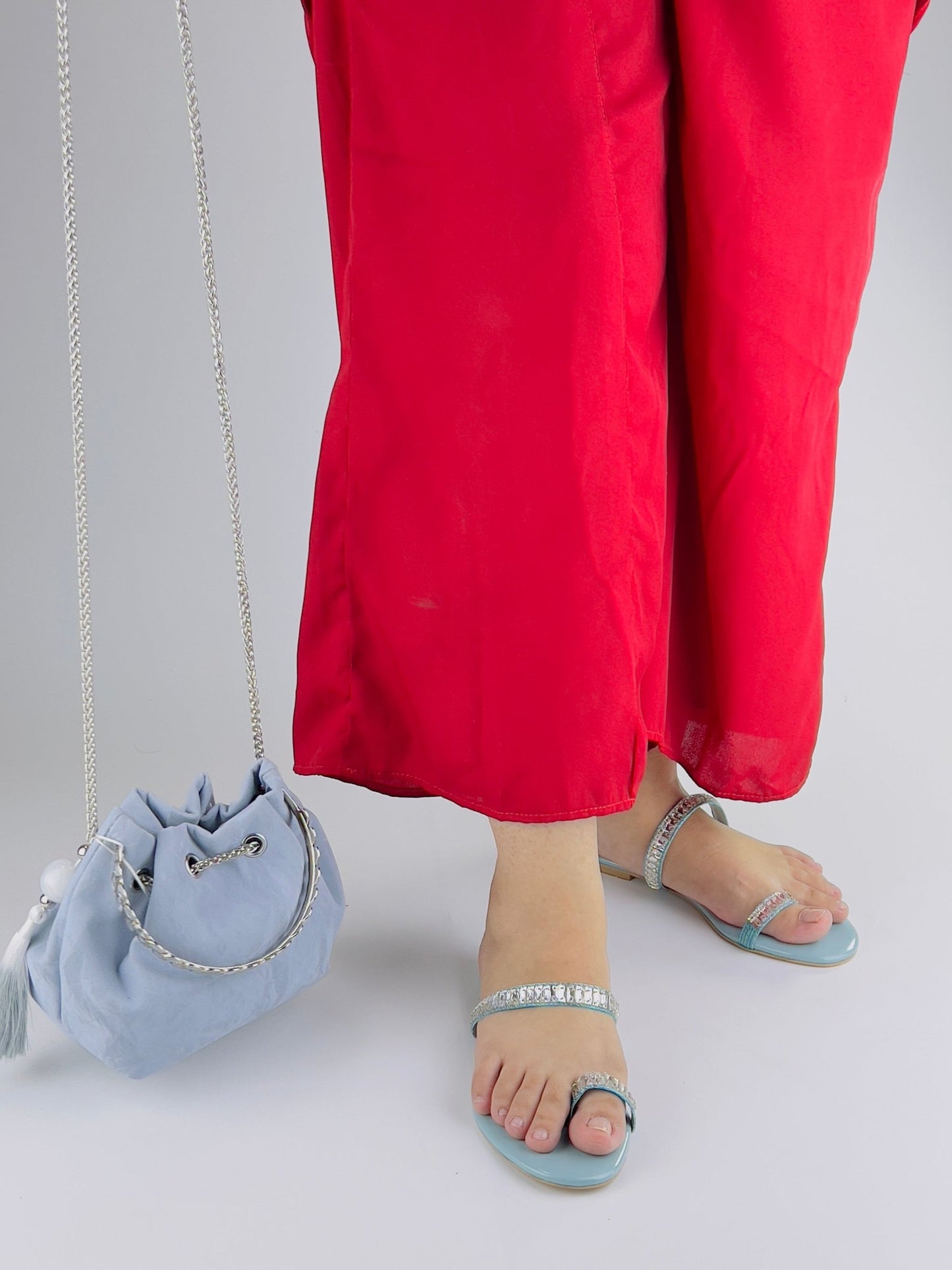 Blue Strap Slides (11074) - Spunkz
