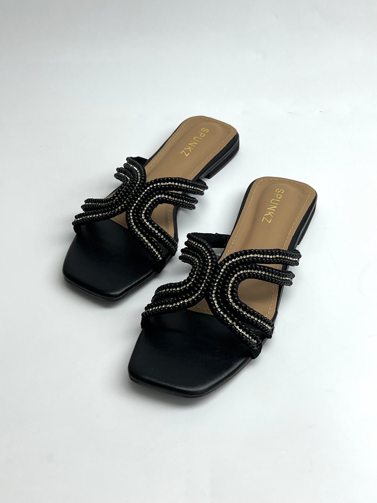 Pearl Embellished Black
