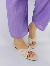 Pearl Fawn Flats Slipper (11005) - Spunkz