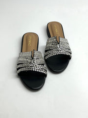 Gina Black Slippers - Spunkz