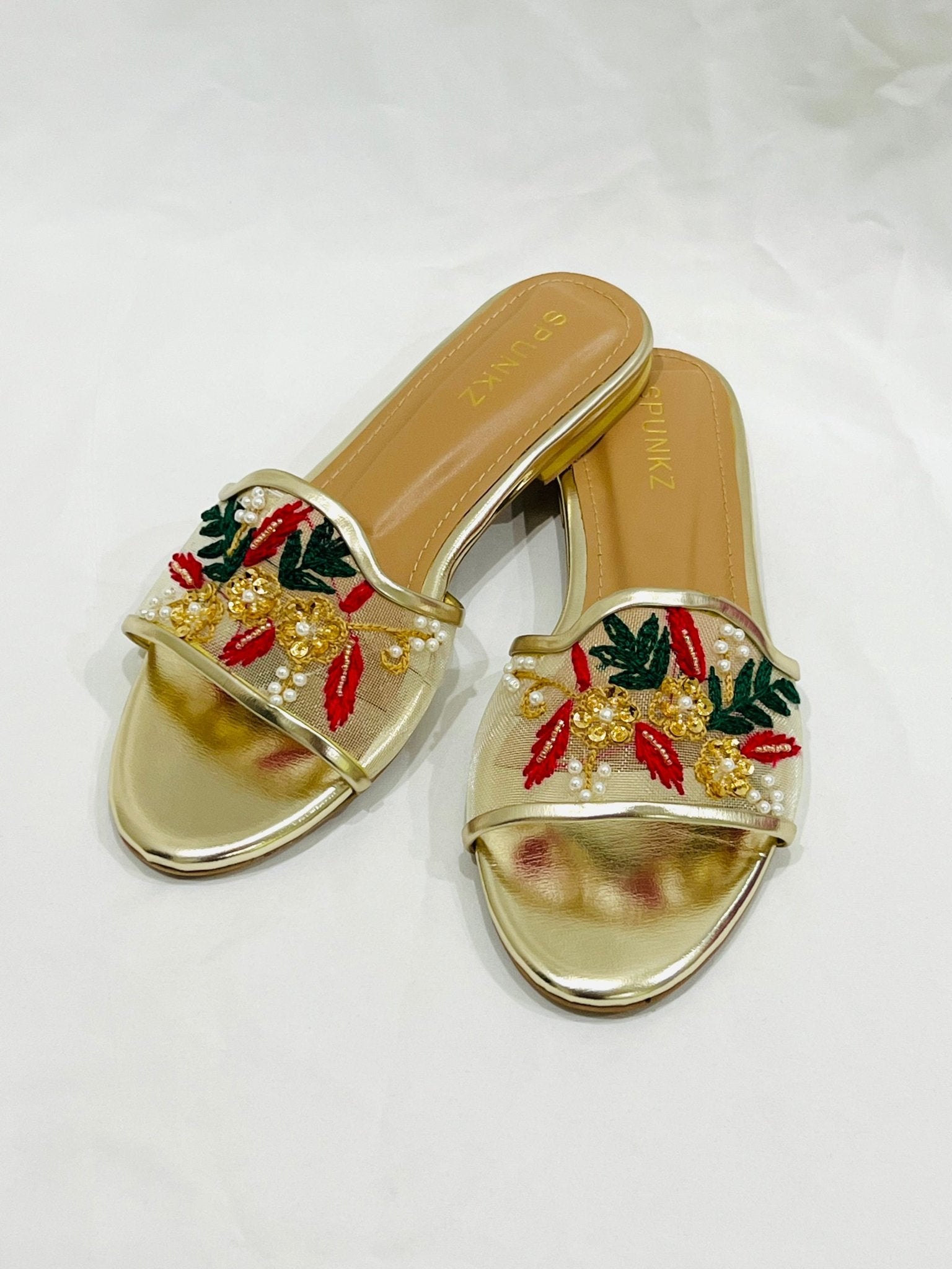 Spunkz Anarkali Slippers - Spunkz