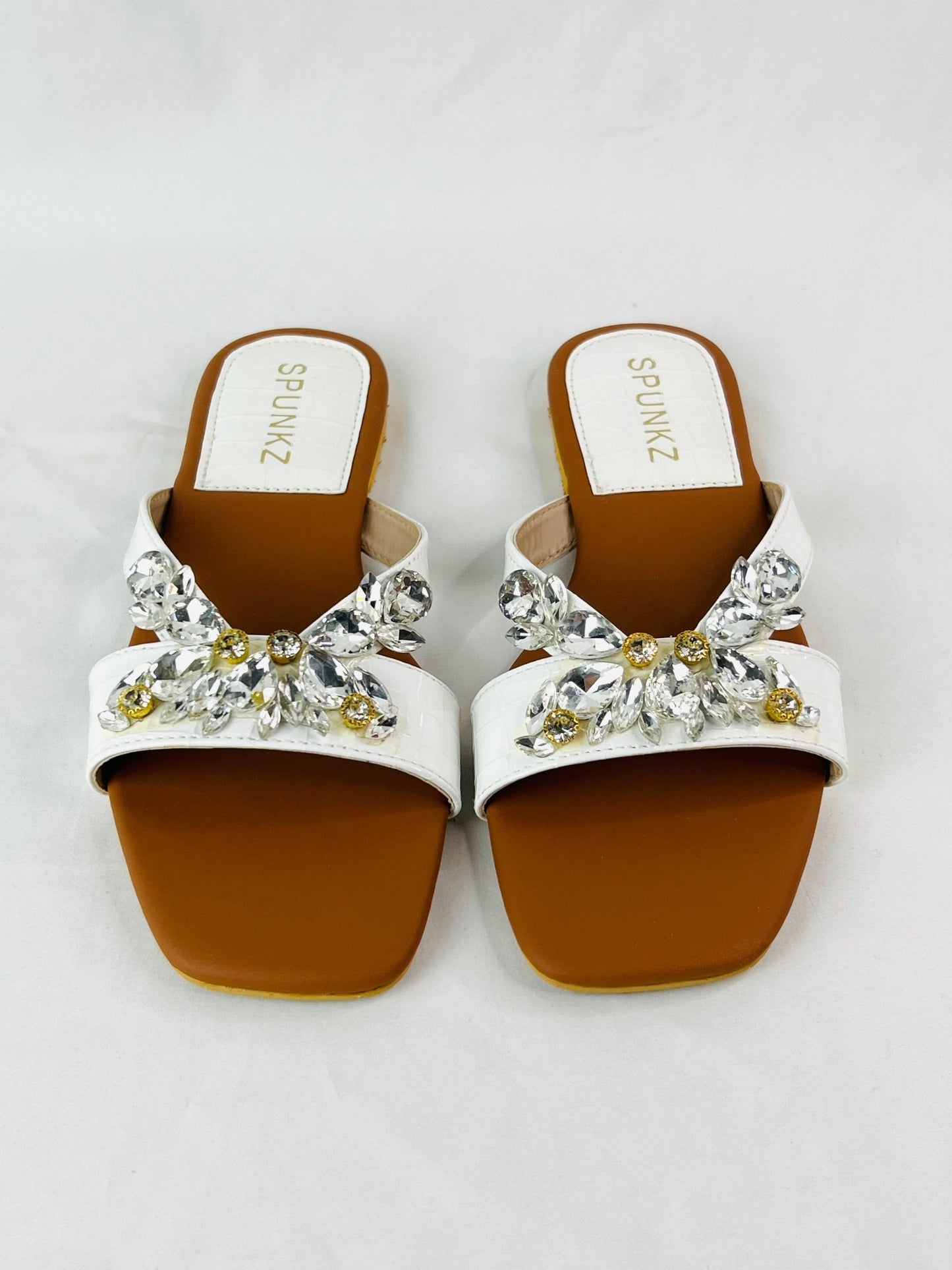 Diamond Flat Slippers - Spunkz