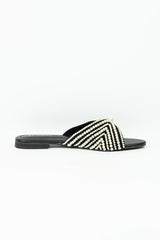 Pearl Black Slipper (11005) - Spunkz