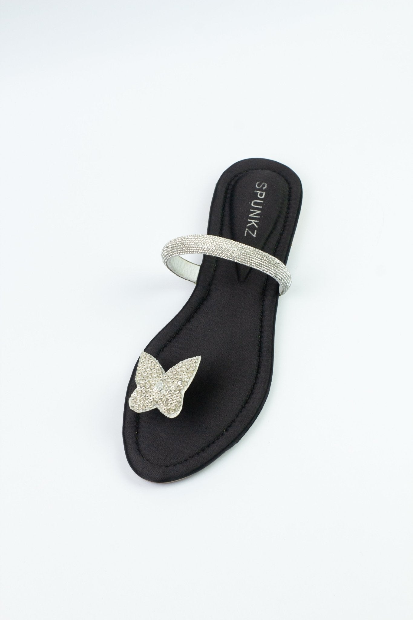 Black Butterfly Slippers - Spunkz