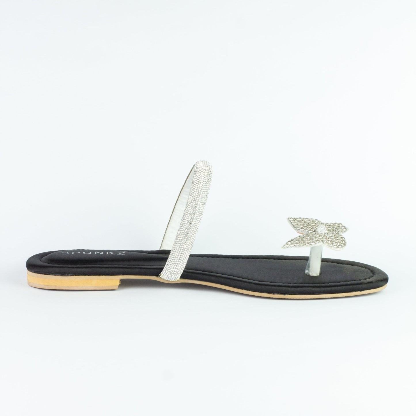 Black Butterfly Slippers - Spunkz