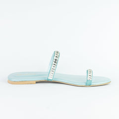 Blue Strap Slides (11074) - Spunkz