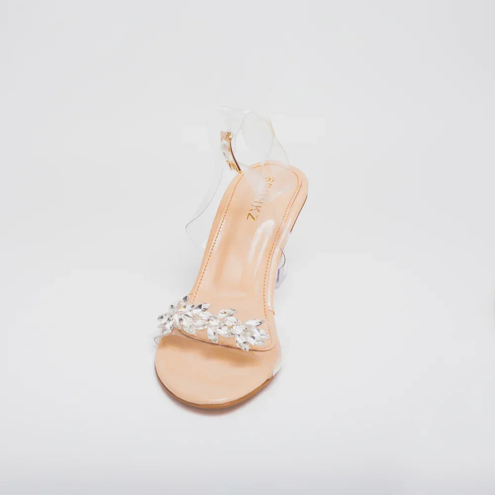 Transparent Strappy Sandals (11015) - Spunkz