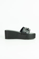Chain Wedge Black (11041) - Spunkz