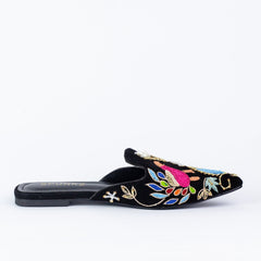 Peacock Mules (11004) - Spunkz