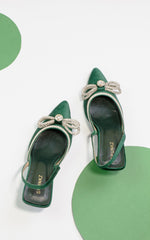 Jade Bowknot Green (11011) - Spunkz