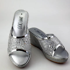 Glitter Wedge 91005