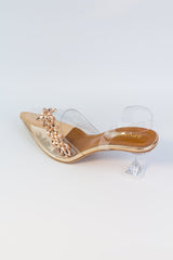 Gigi Crystal Heels (11050) - Spunkz