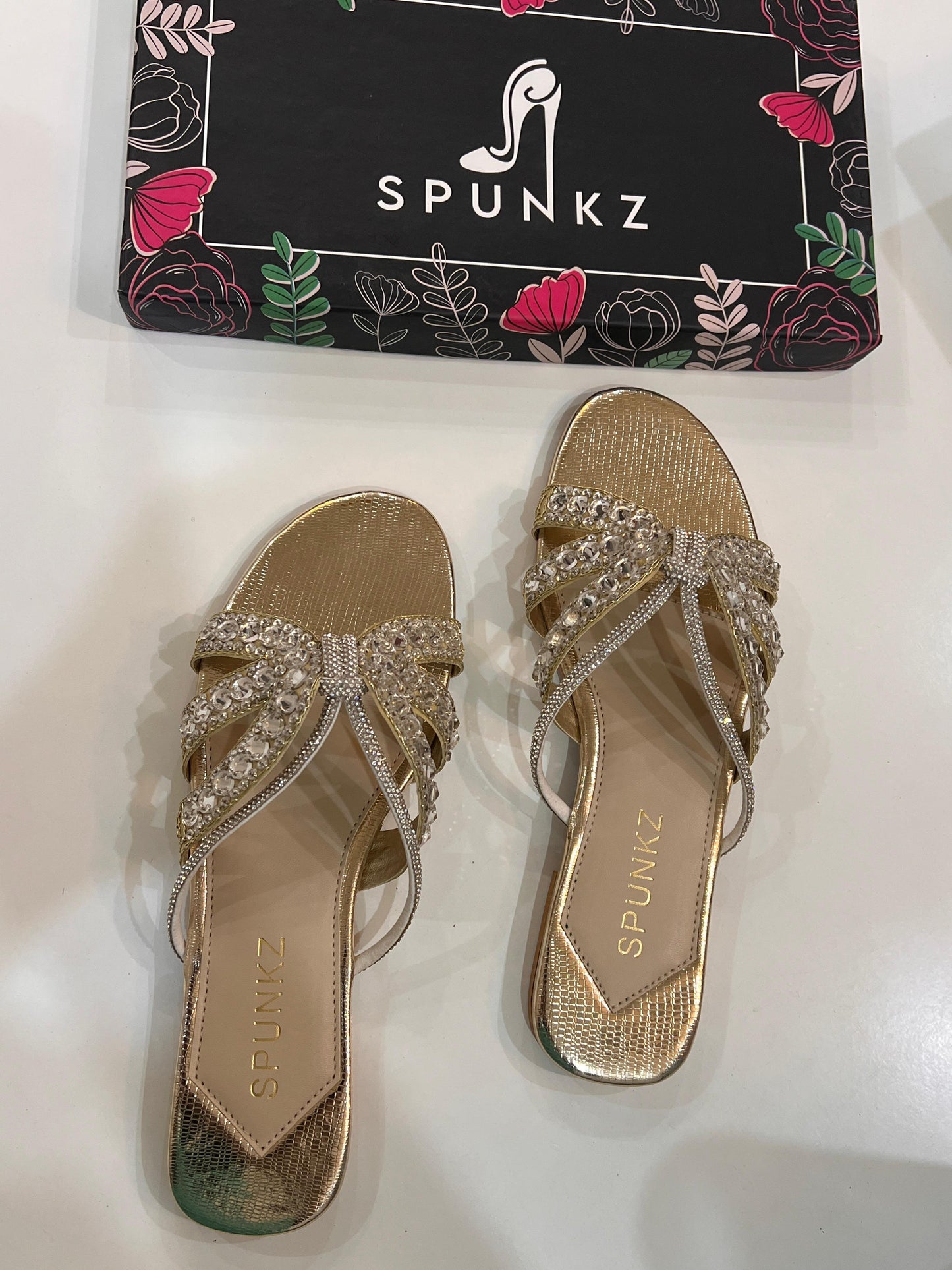 Textured Flats (Gold)