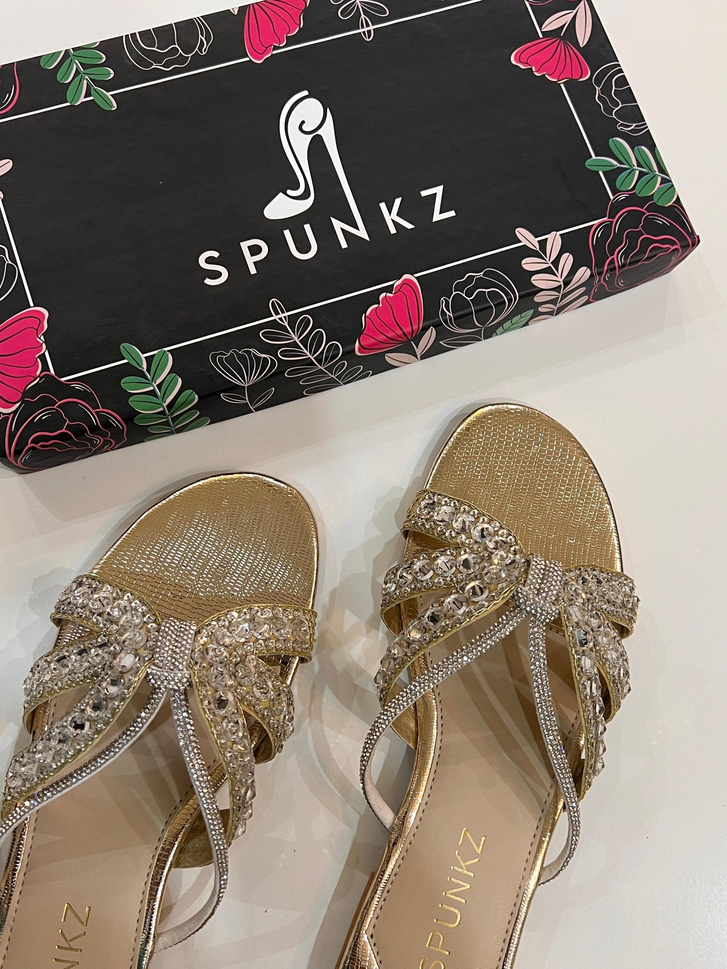 Textured Flats (Gold)