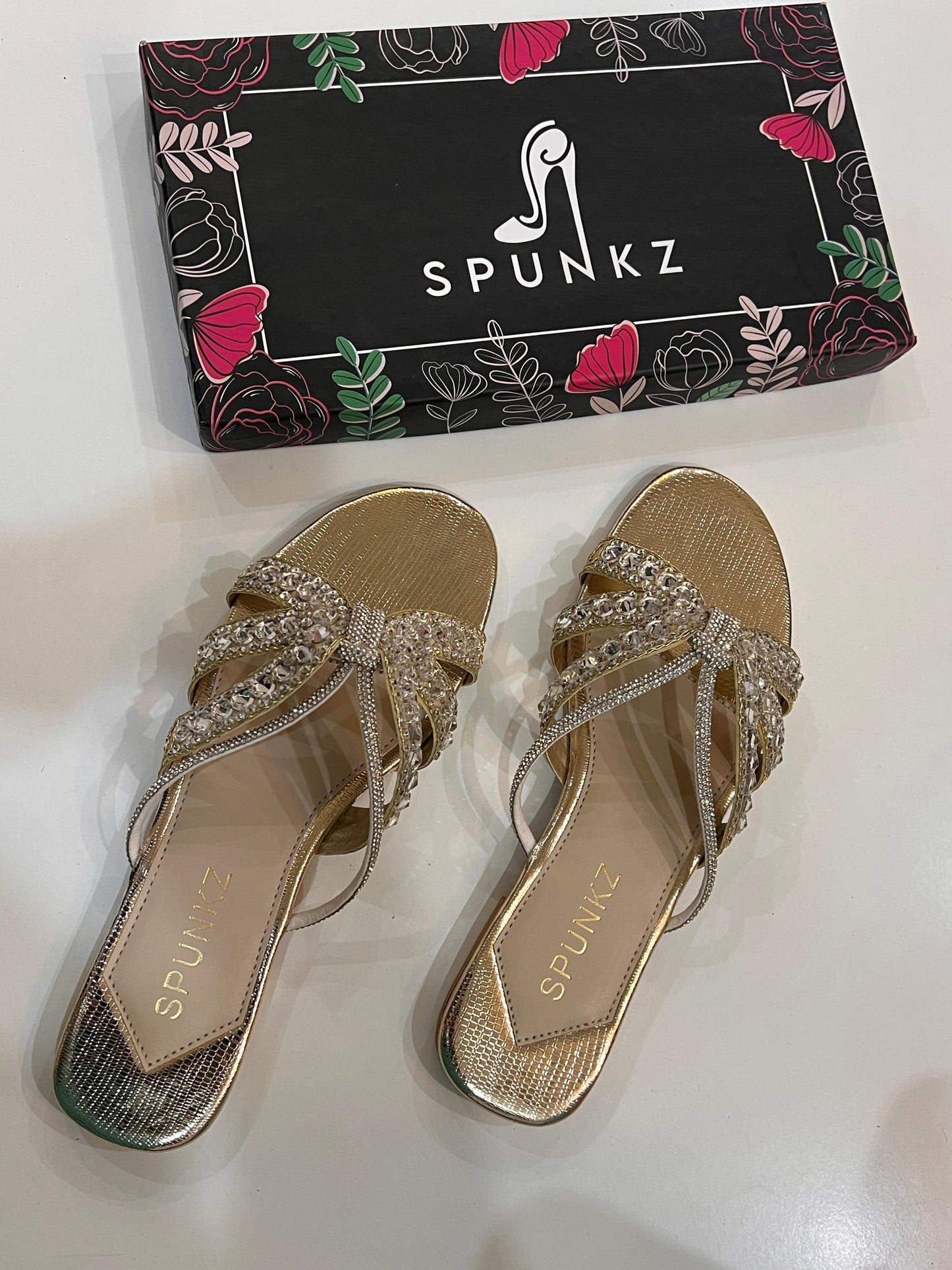 Textured Flats (Gold)