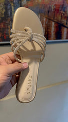 Mesh Strappy Slides 90037